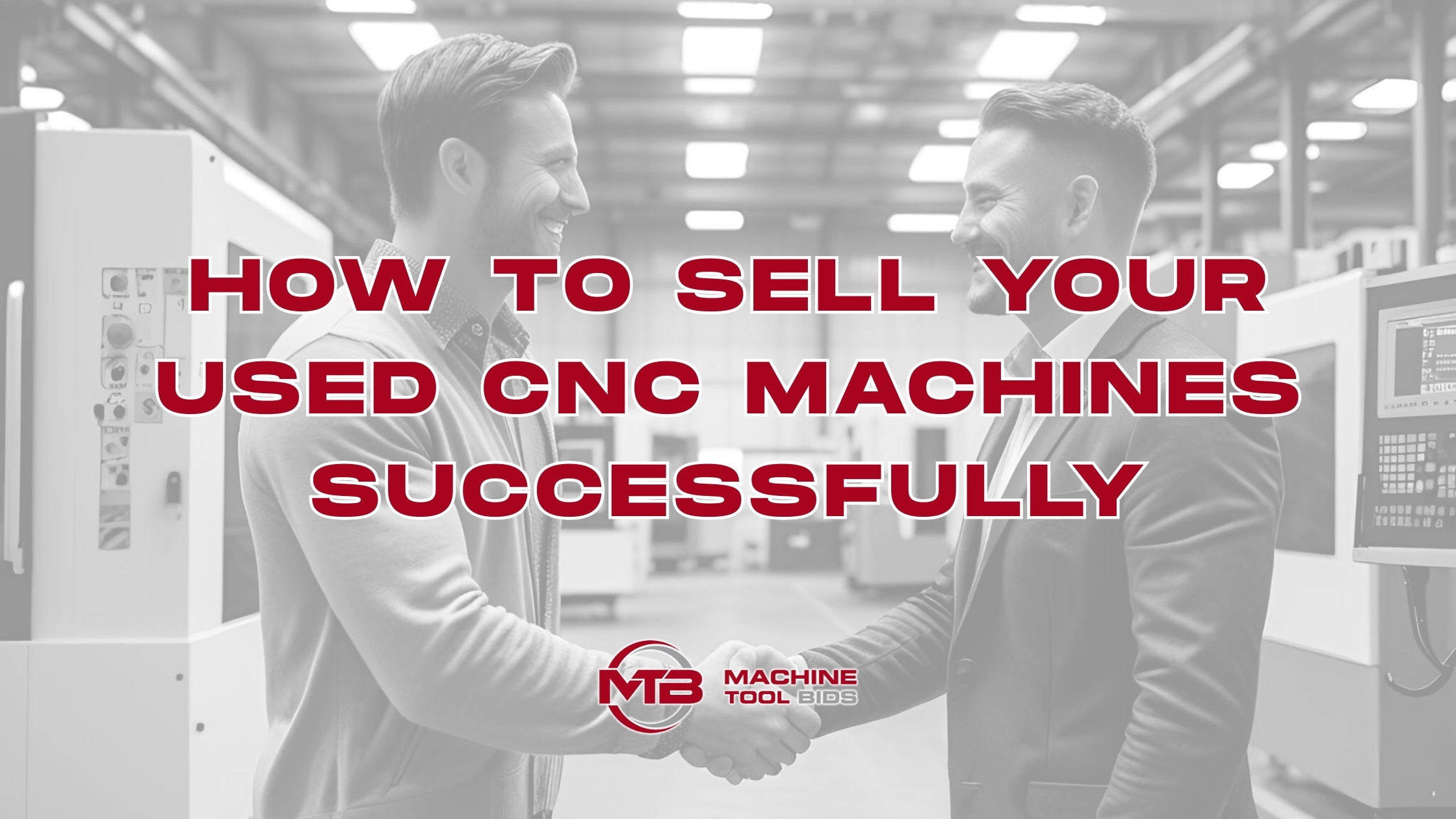 How to sell your used CNC Machines Successfully