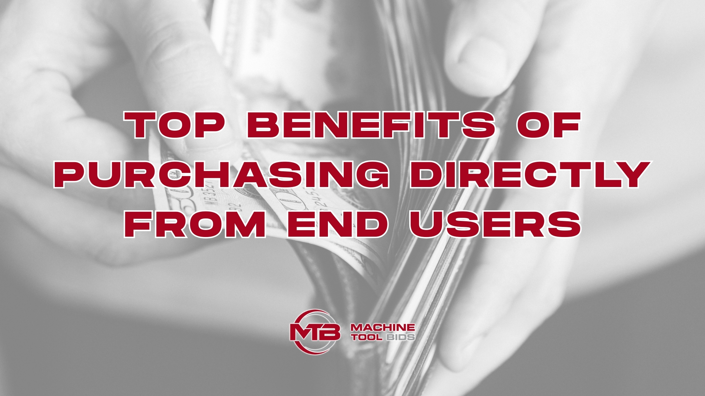 Benefits of Purchasing from end users